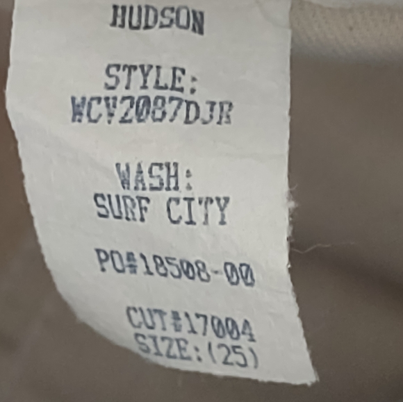 New 🎀 Hudson jeans two tone high waist - Picture 11 of 11